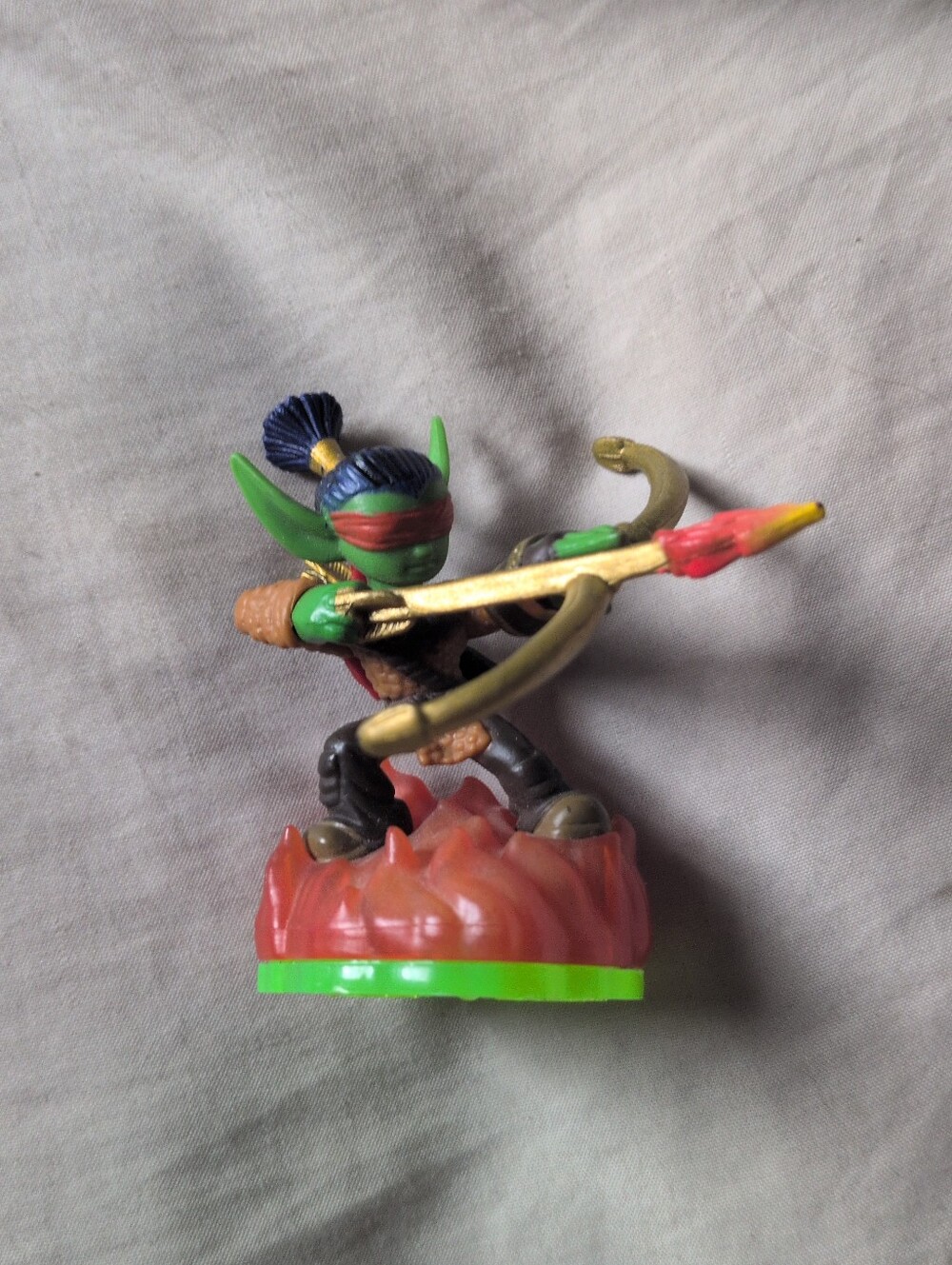 Skylanders Spyro's Adventure Flameslinger TESTED WORKING